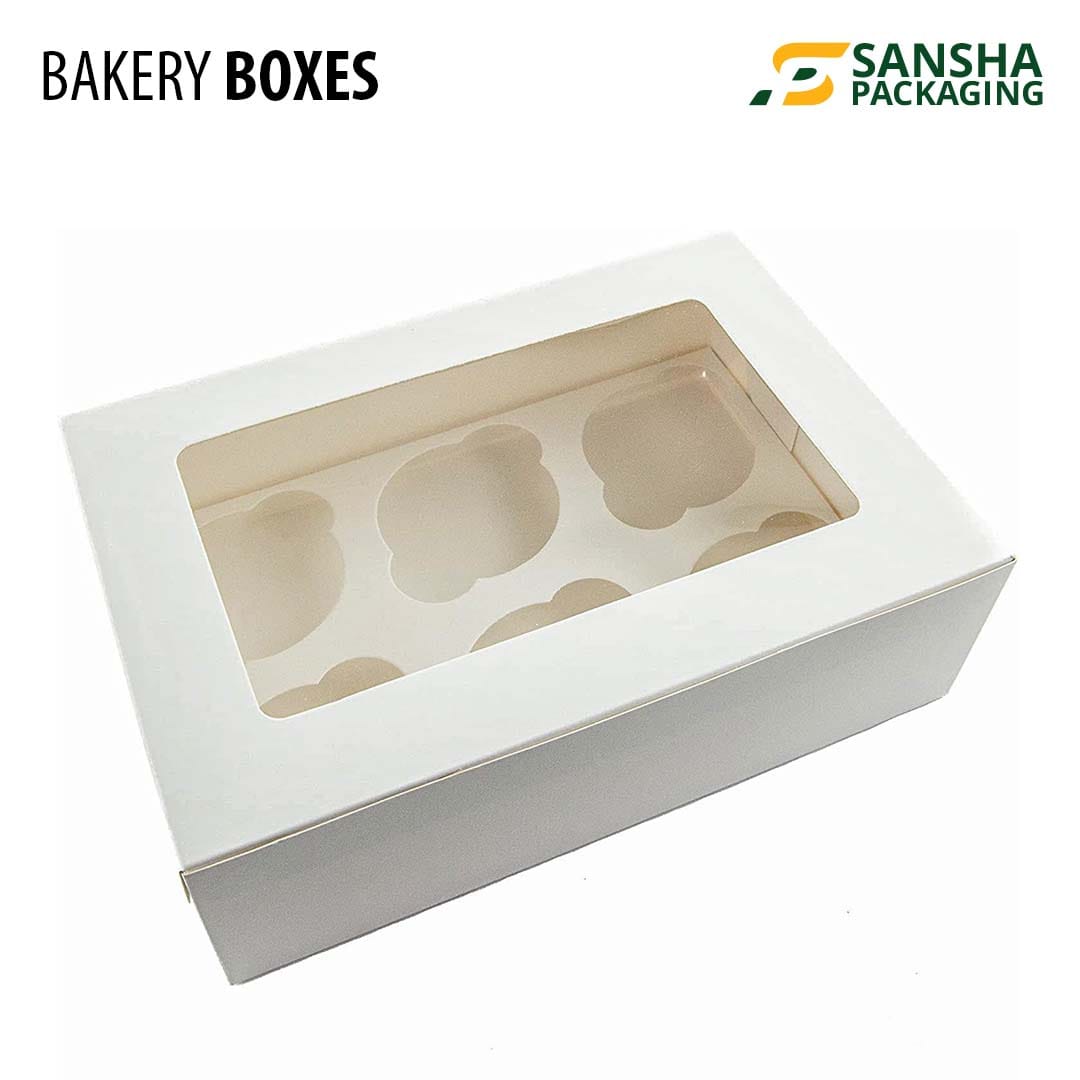 Cup Cake boxes Wholesale Sansha Packaging